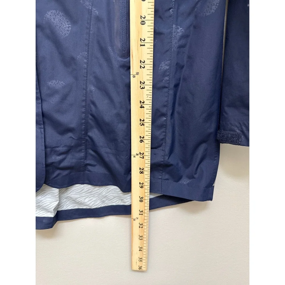 Mondetta (Navy) Hooded‎ Rain Jacket Womens Medium